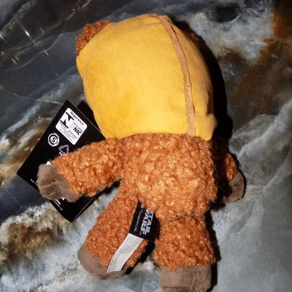 Star Wars 8" Wicket Ewok Plush Stuffed Animal Toy Figure Mattel Disney NEW - Picture 3 of 3